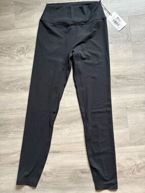 ZYIA Black Confluence High-Waist Active Leggings Size 12